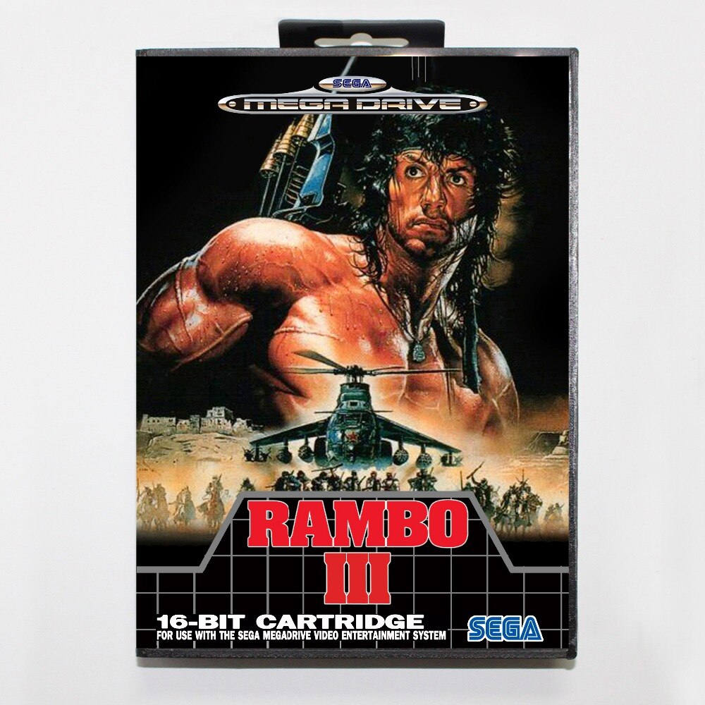 Rambo iii 16 Ʈ SEGA MD  ī, Ҹ   S..